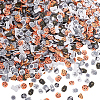 115g 10 Styles Halloween Theme Handmade Polymer Clay Cabochons CLAY-SC0002-02-1