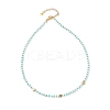Star & Moon Pendant Necklaces Set for Teen Girl Women NJEW-JN03738-03-11