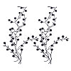 Plum Blossom Shape Appliques PATC-WH0007-11B-1