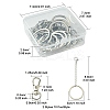 304 Stainless Steel Keychain KEYC-FS0001-02-4