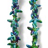 Synthetic Turquoise Dyed Beads Strands G-P507-04P-1