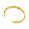 Ion Plating(IP) 304 Stainless Steel Cuff Bangles for Women BJEW-G729-03G-3