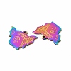 Ion Plating(IP) 304 Stainless Steel Pendants STAS-F290-19MC-2