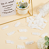 2 Sets Disposable Plastic Ear Cover AJEW-CN0002-83-4