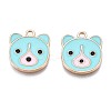 Alloy Enamel Pendants ENAM-N054-75B-2