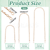 3Pcs 3 Style PU Leather Bag Handles PURS-WR0001-27A-2