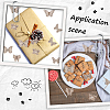 200Pcs Laser Cut Wood Shapes WOOD-SC0001-75-5
