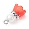 Transparent Acrylic Pendants PALLOY-JF02336-4