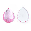 Acrylic Rhinestone Flat Back Cabochons GACR-Q010-10x14-04-3