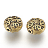 Tibetan Antique Golden Metal Beads X-GLF0737Y-NF-2