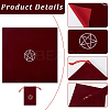 Star Pattern 1Pc Tarot Card Drawstring Storage Bag TP-CN0001-34B-5