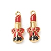 304 Stainless Steel Enamel Pendants STAS-I346-06G-02B-1