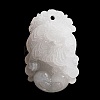 Natural White Jade Carved Pendants LS-G-S384-01C-1