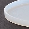 DIY Flat Round Cup Mat Silicone Molds X-DIY-E036-02-5