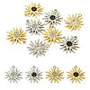8Pcs 4 Color Alloy Pendant FIND-TA0003-31-1