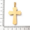 304 Stainless Steel Pendants STAS-K250-31G-3