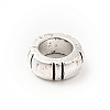Tibetan Style Alloy European Beads PALLOY-P293-098AS-2