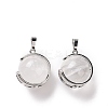 Natural Quartz Crystal Pendants G-A212-01P-06-1