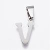 Tarnish Resistant 304 Stainless Steel Pendants STAS-F106-96P-V-2