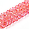 Baking Paint Transparent Glass Beads X1-DGLA-A035-T4mm-A01-1
