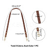 2Pcs 2 Colors Imitation Leather Bag Handles FIND-WR0002-69AB-6