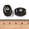 Natural Obsidian European Beads GG-CBA105B-02J-G-3