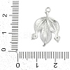 Brass Micro Pave Cubic Zirconia Pendants KK-Q026-21P-3