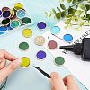 36Pcs 6 Colors Colored Glass Mosaic Tiles DIY-OC0009-46-5