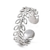 Tarnish Resistant 304 Stainless Steel Finger Rings RJEW-L102-32P-3