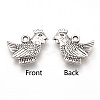 Tibetan Style Alloy Pendants TIBEP-T002-10AS-NR-1