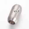 Tarnish Resistant 304 Stainless Steel Locking Tube Magnetic Clasps STAS-F194-13P-1