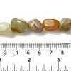 Natural Xiuyan Jade Beads Strands G-B078-D19-04-5