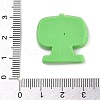 Environmental Protection Theme Opaque Resin Cabochons LS-CRES-Z013-03B-3