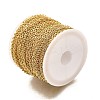 Rack Plating Brass Cable Chains CHC-M001-01G-02-2