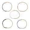 Mixed Natural Gemstone Beaded Necklaces NJEW-JN04156-1