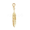 Brass European Dangle Charms PALLOY-JF04457-1