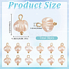 Natural Cultured Freshwater Pearl Potato Charms PALLOY-SC00008-2