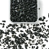 50G Natural Black Tourmaline Chip Beads G-YW0001-67-1