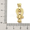 Brass Micro Pave Cubic Zirconia Fold Over Clasps KK-U037-27G-03-3