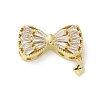 Brass Micro Pave Cubic Zirconia Pendants KK-A236-21G-01-1