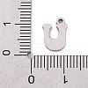 Non-Tarnish 201 Stainless Steel Charms STAS-U016-01P-U-3