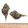 Brass Conch Figurines Statues for Home Desktop Feng Shui Ornament DJEW-Z008-05AB-3