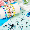 150G 5 Colors ABS Plastic Imitation Pearl Beads KY-TA0001-44A-7