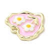 Alloy Enamel Pendants PALLOY-P294-04G-05-3