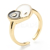Brass Micro Pave Cubic Zirconia Finger Rings RJEW-P021-01A-3