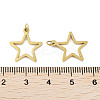 Ion Plating(IP) 304 Stainless Steel Pendants STAS-G324-01E-G-3