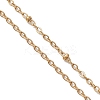 304 Stainless Steel Cable Chain Satellite Chain Slider Necklace Making AJEW-JB01511-01-3