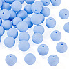 50Pcs Food Grade Eco-Friendly Silicone Beads SIL-TA0002-89H-2