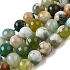 Natural Green Cherry Blossom Agate Beads Strands G-NH0061-A01-12mm-2