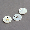 Freshwater Shell Pendants X-SSHEL-S249-N-2